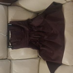 David’s Bridal dress. Worn once. In excellent used condition.